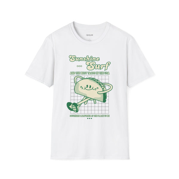 Unisex Sunshine Surf Graphic Tee - Perfect for Summer Vibes