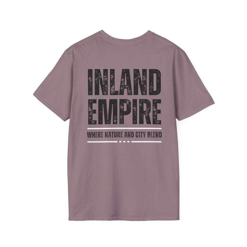 Inland Empire Unisex T-Shirt Black - Comfortable City Nature Tee, Gift for Locals, Casual Wear, Travel Shirt, Great for Holidays