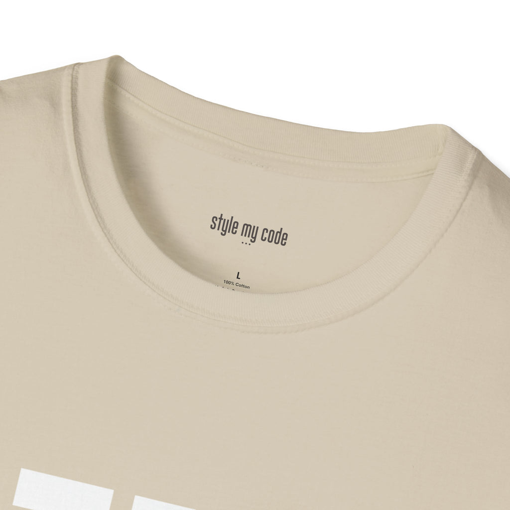 714 White Logo Front T-Shirt