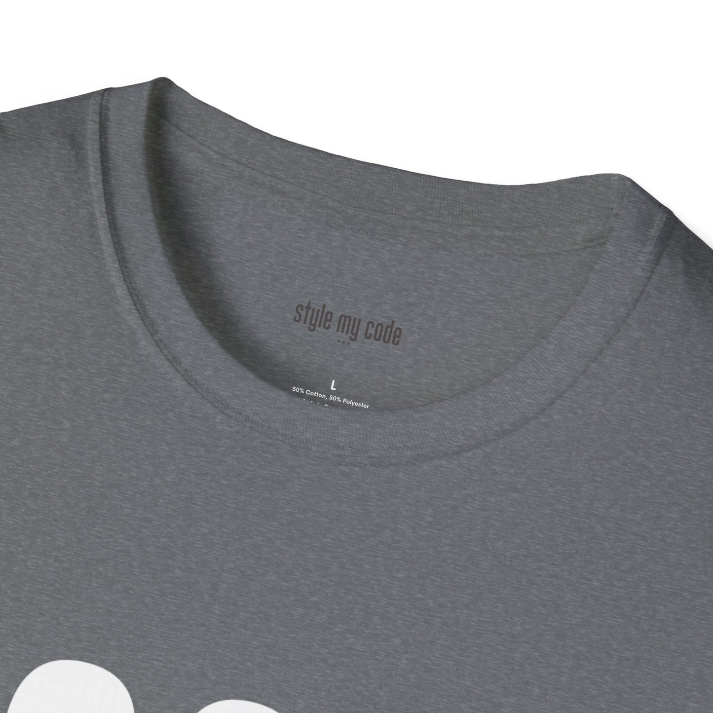 323 White Logo Front T-Shirt