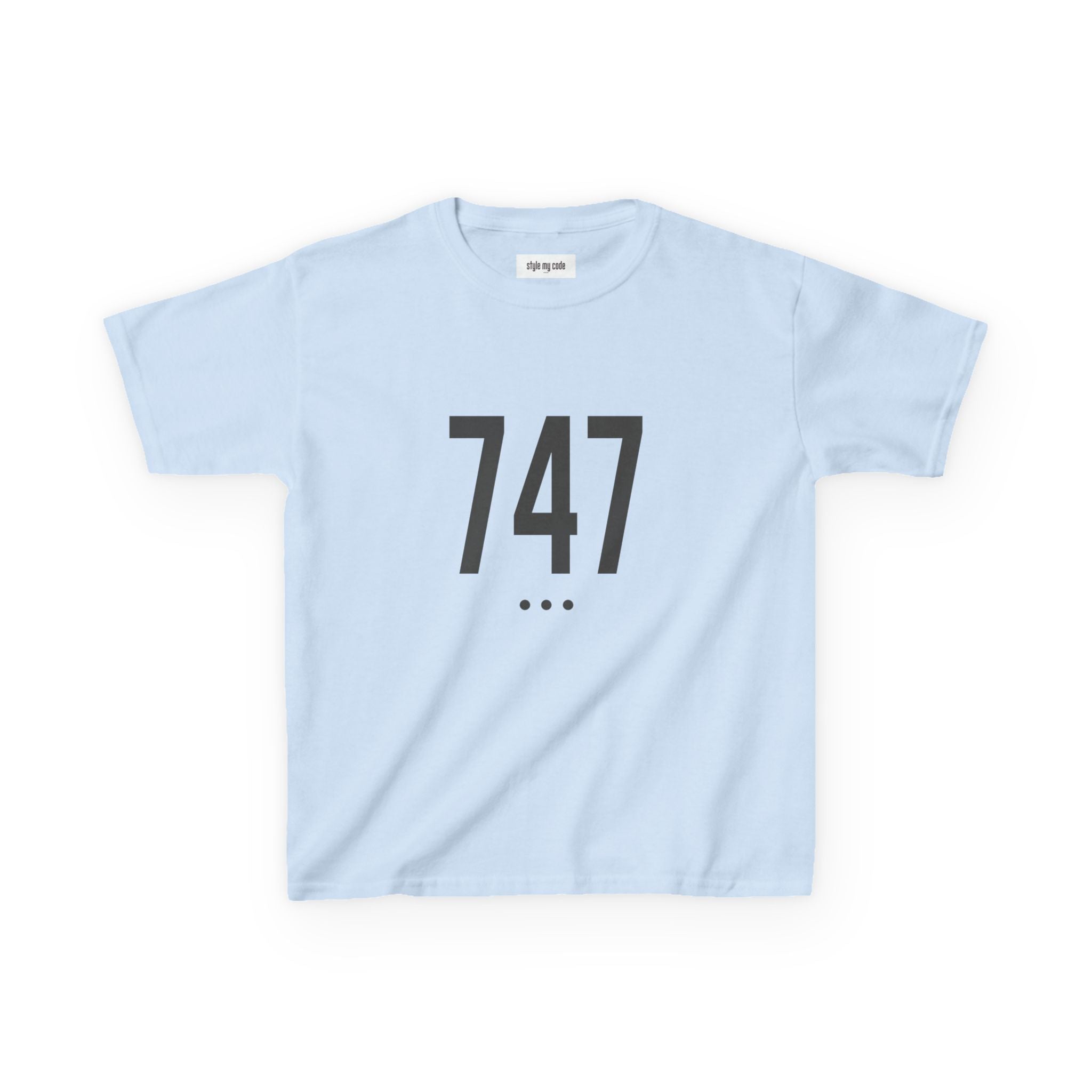 747 logo - Kid's Unisex Trendy Tee