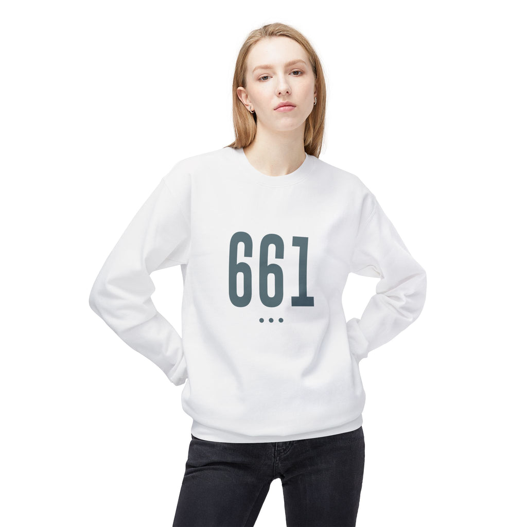 661 Logo Front Unisex Crewneck Sweatshirt