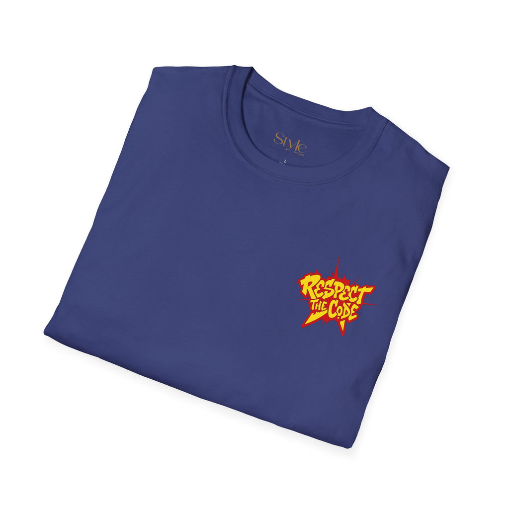 Graffiti 213 Red Respect The Code T-Shirt