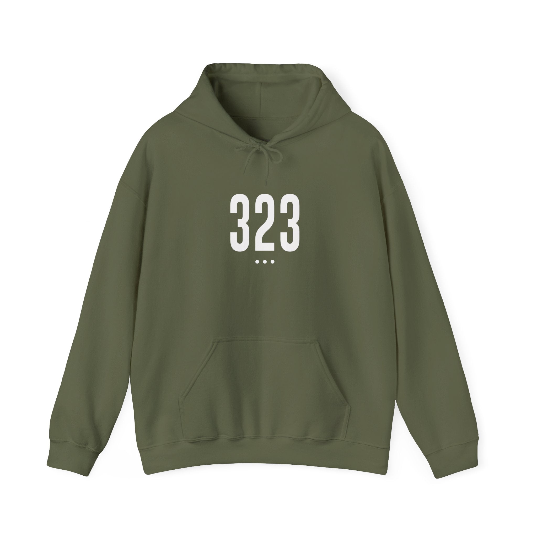 323 Logo Front Hoodie