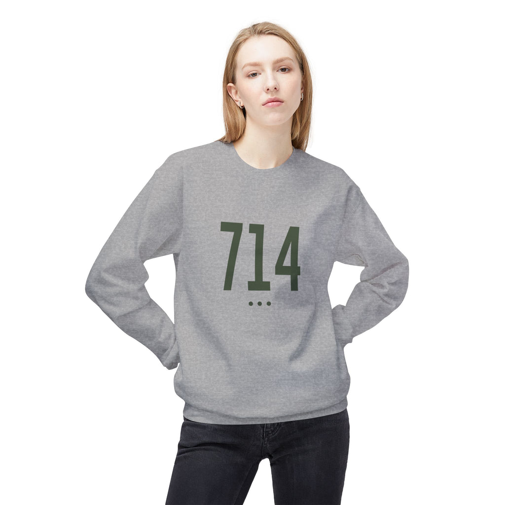 714 Logo Front Sweatshirt