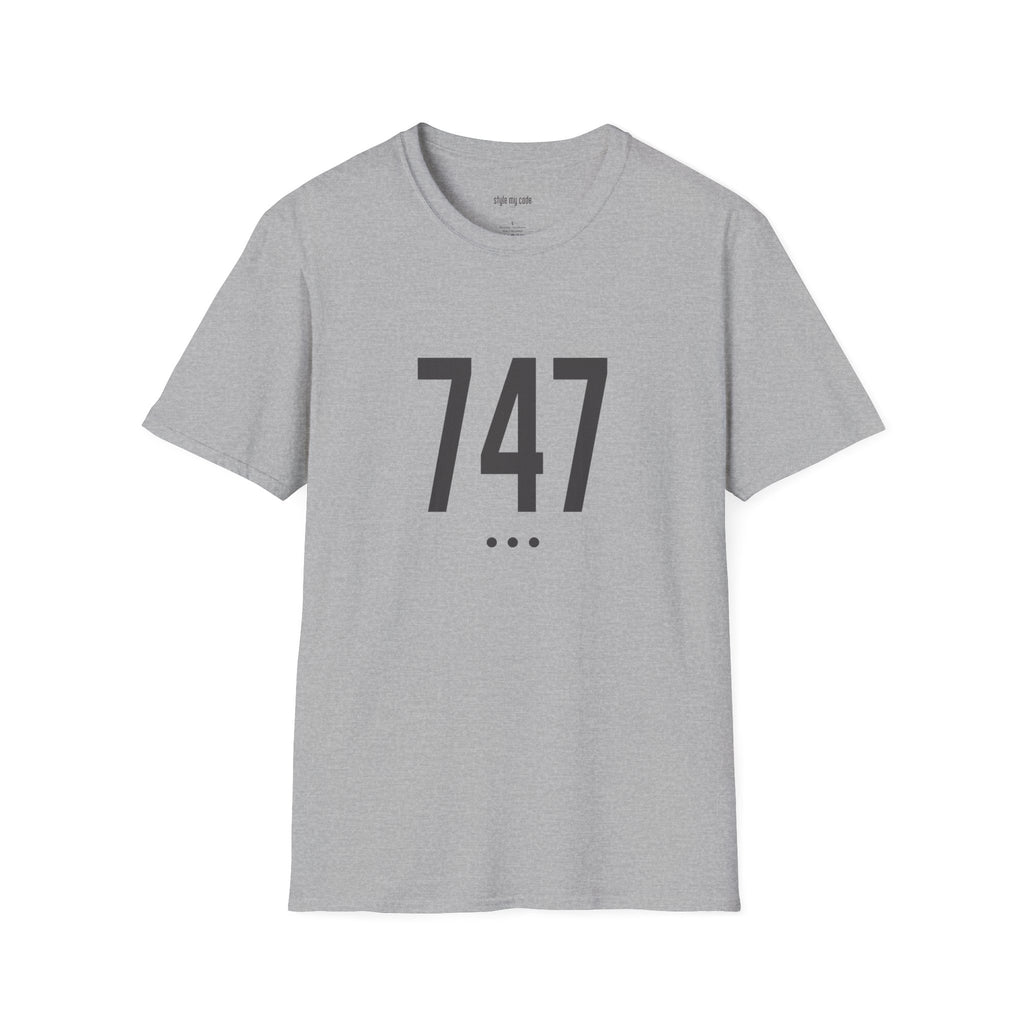 747 Unisex Soft-style T-Shirt