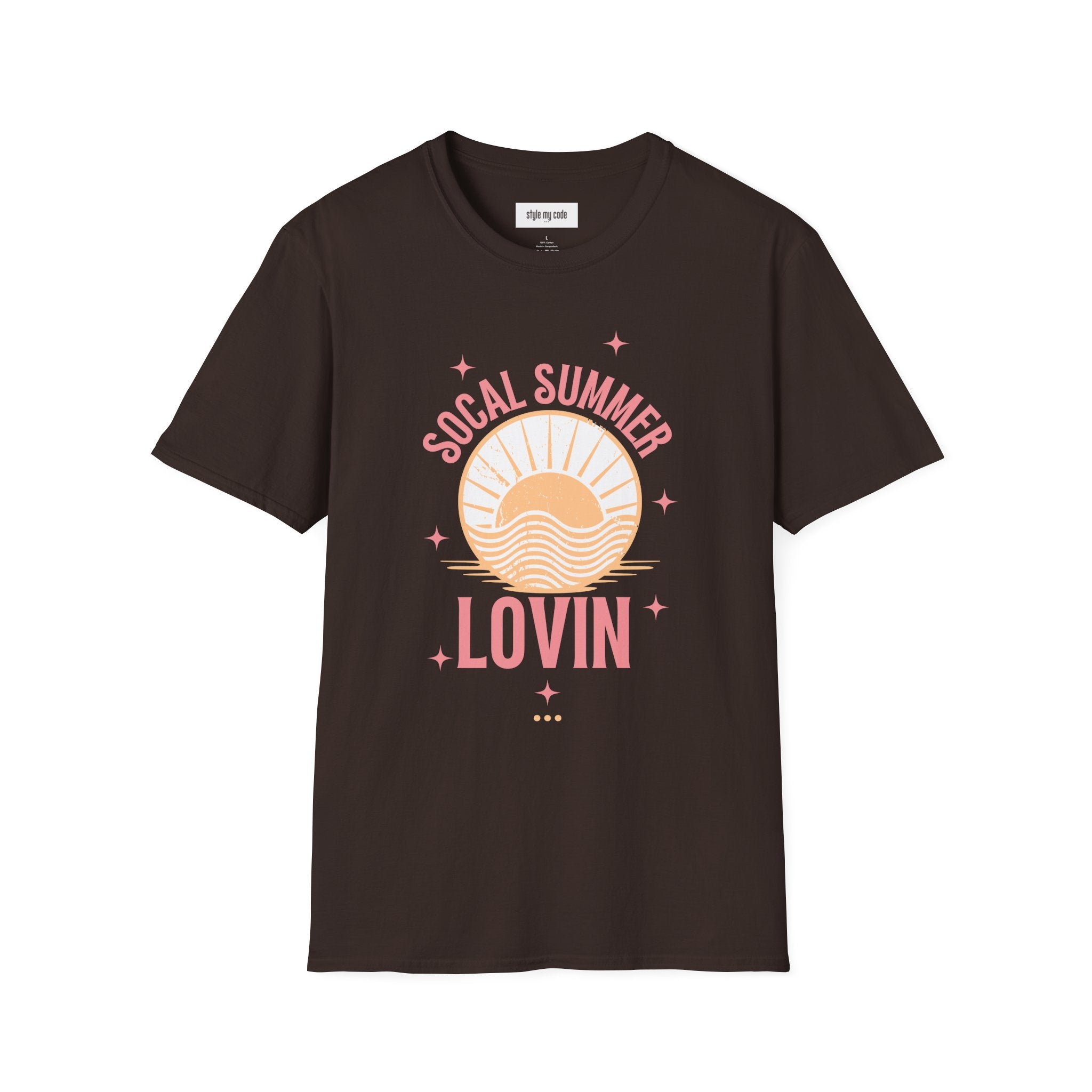 SoCal Summer Lovin' Unisex Softstyle T-Shirt | Perfect for Beach Days & Casual Outings