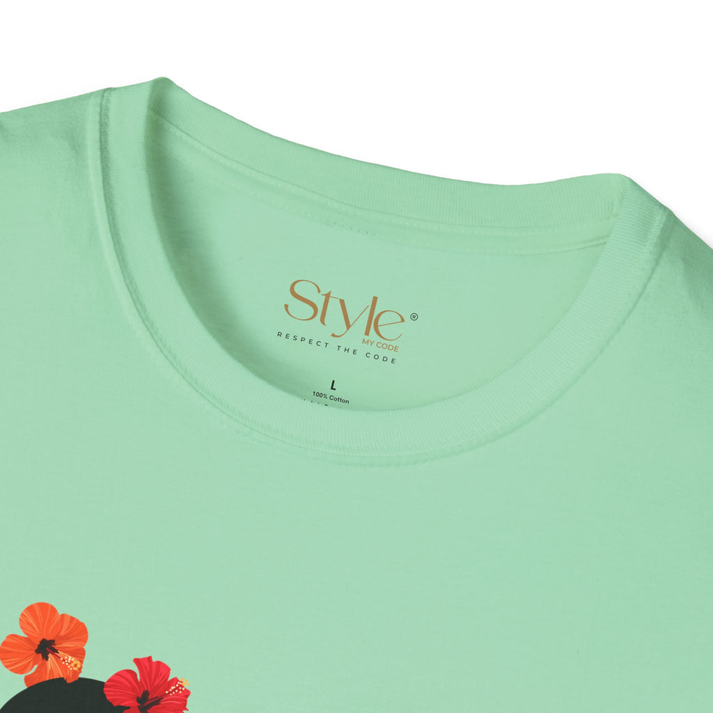 SoCal Local Floral T-Shirt | Unisex Softstyle Tee | Beachwear, Casual Outfit, Gift for Friends, Summer Vibes, Team Event