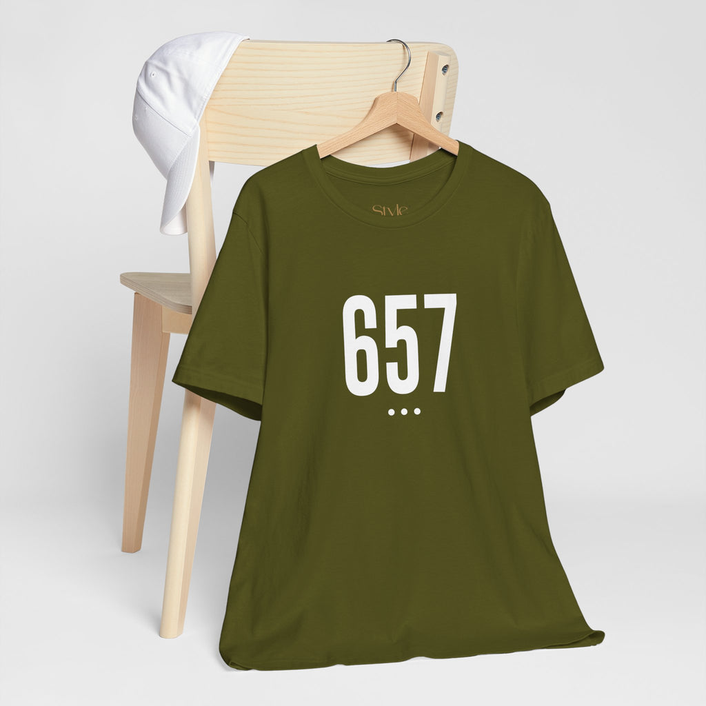657 White Code Southern California Unisex Tee