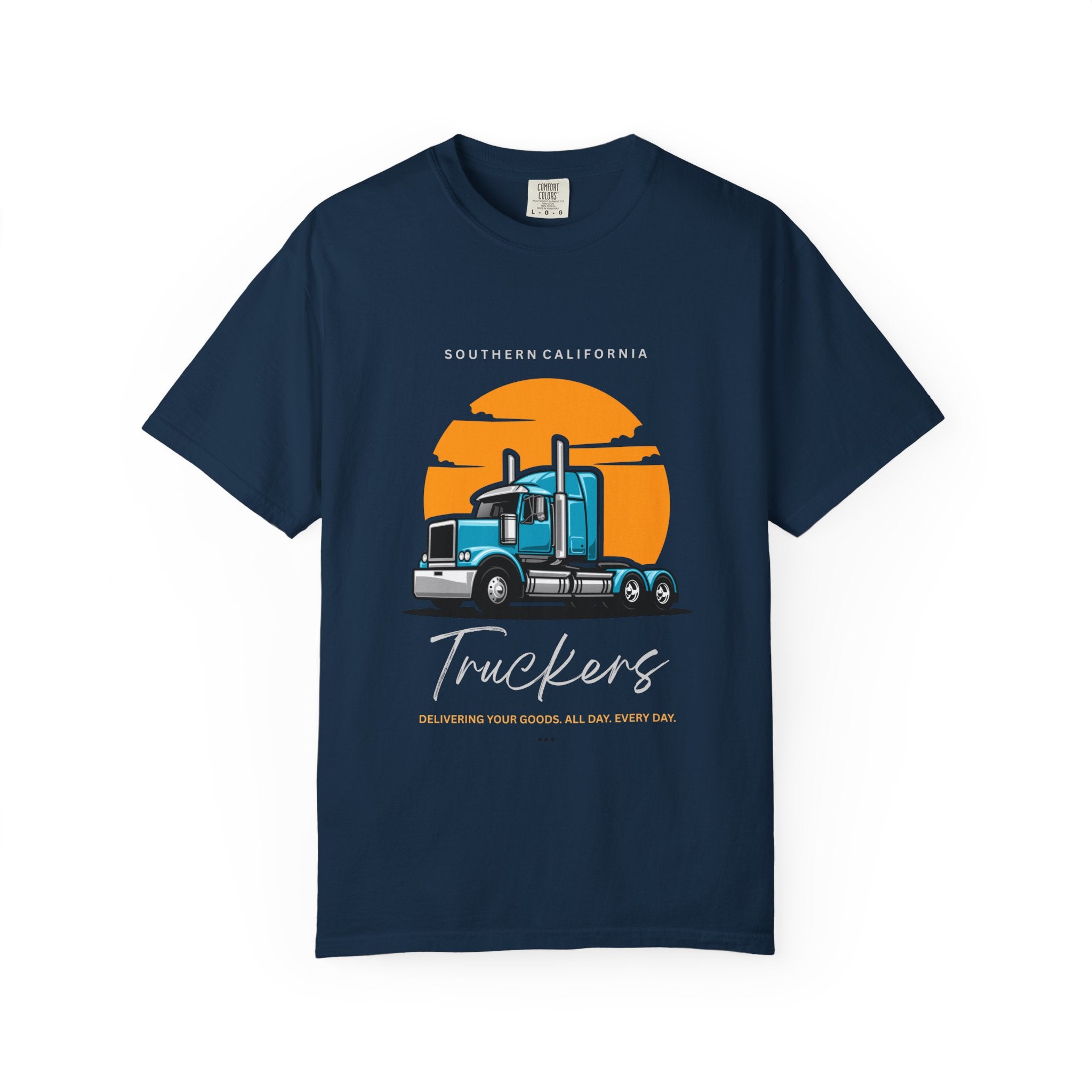 Southern California Truckers T-Shirt – Vintage Style, Perfect Gift for Truck Drivers