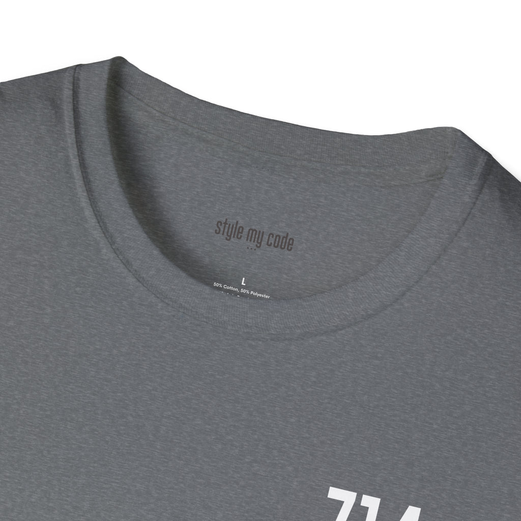 714 White Logo T-Shirt