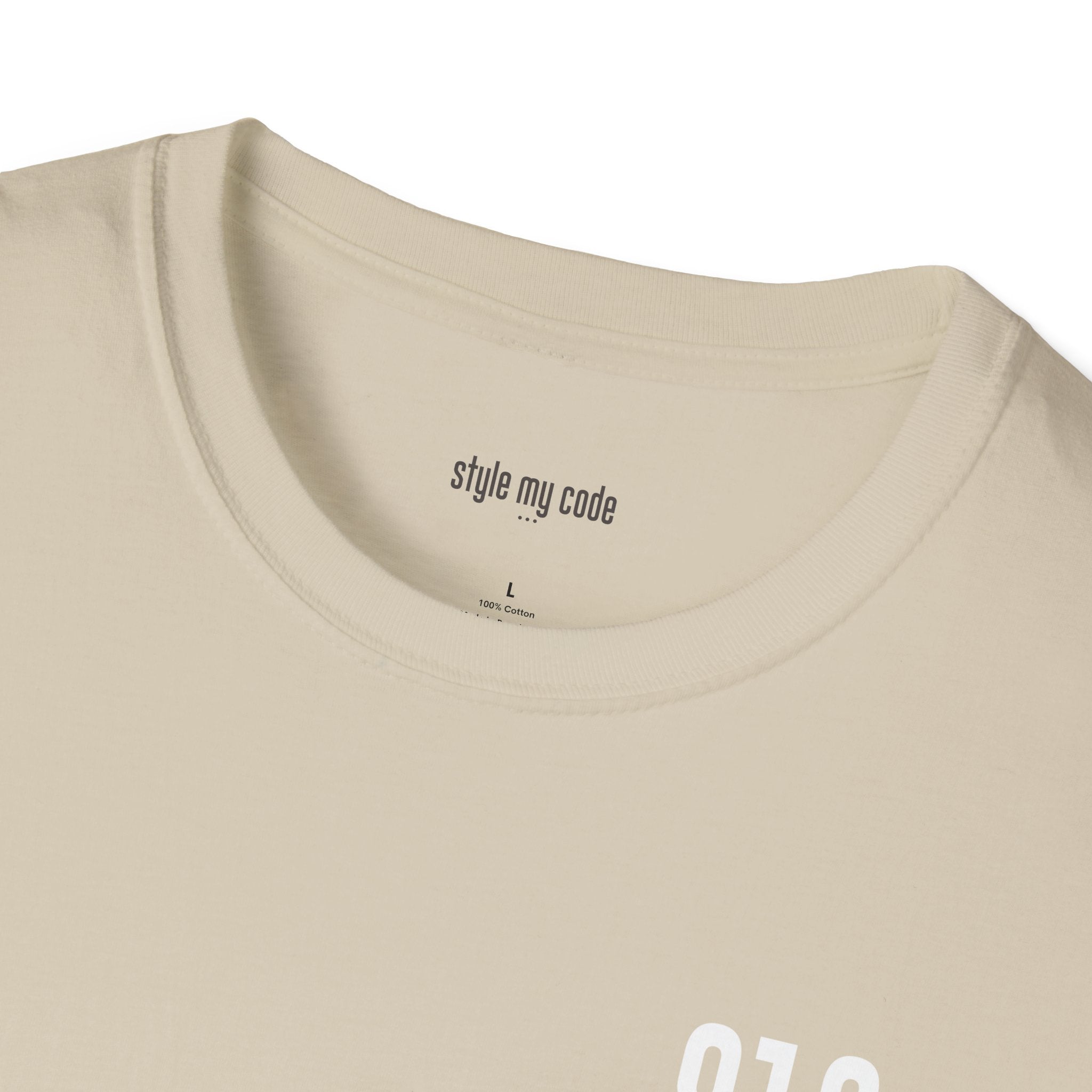 818 White Logo T-Shirt