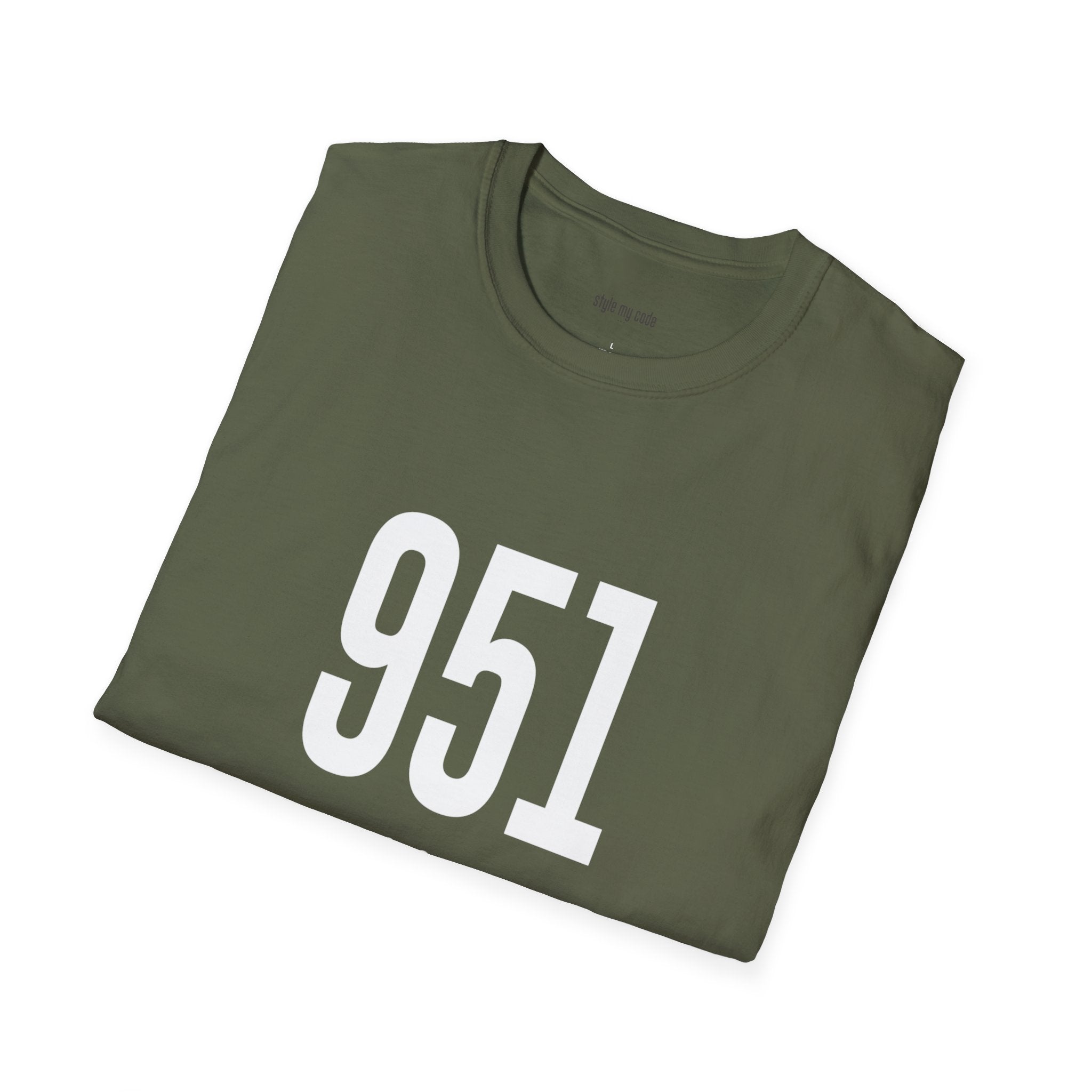 951 White Logo Front T-Shirt
