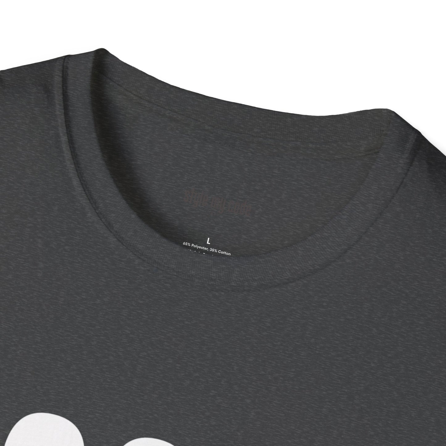 323 White Logo Front T-Shirt