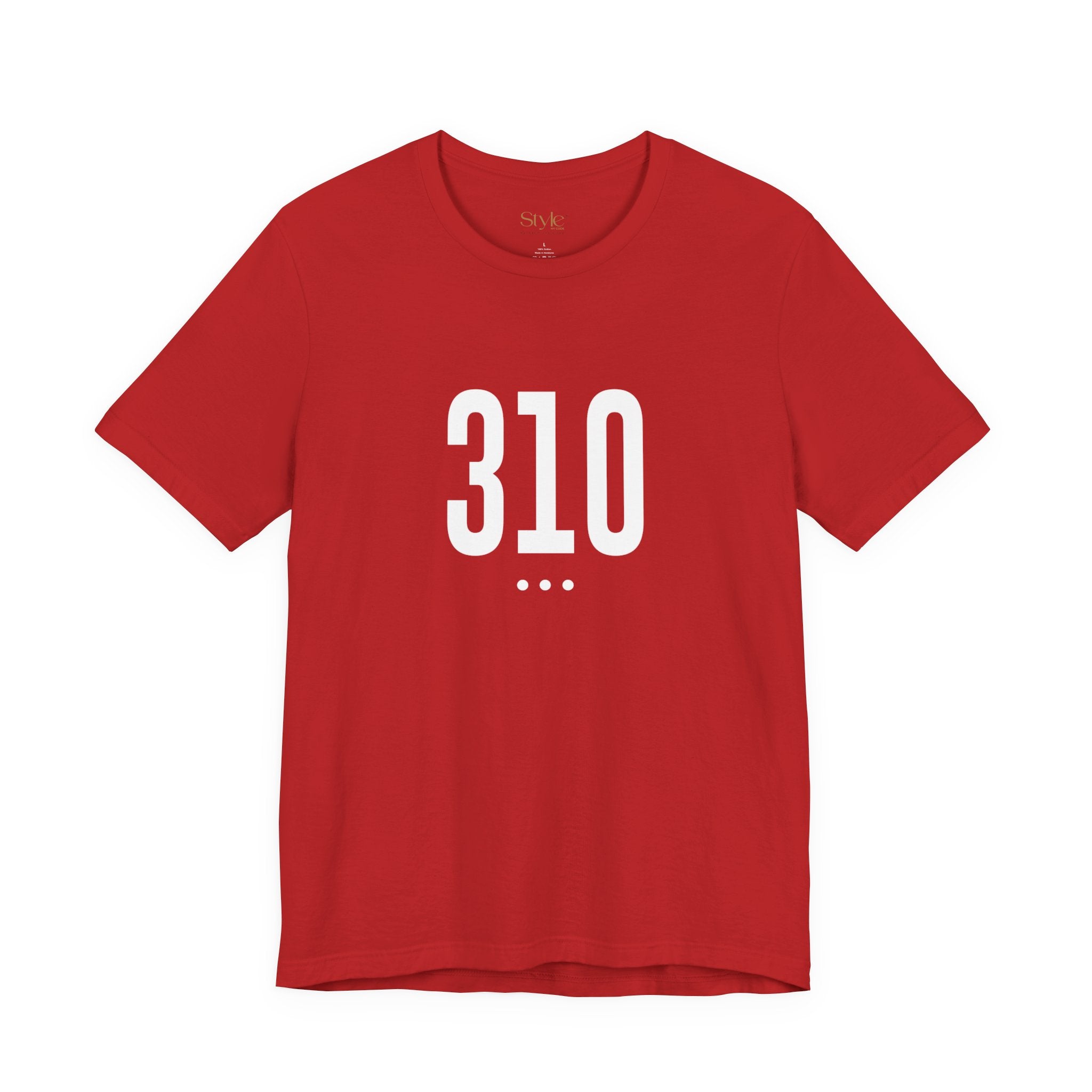 310 White Code Southern California Unisex Tee