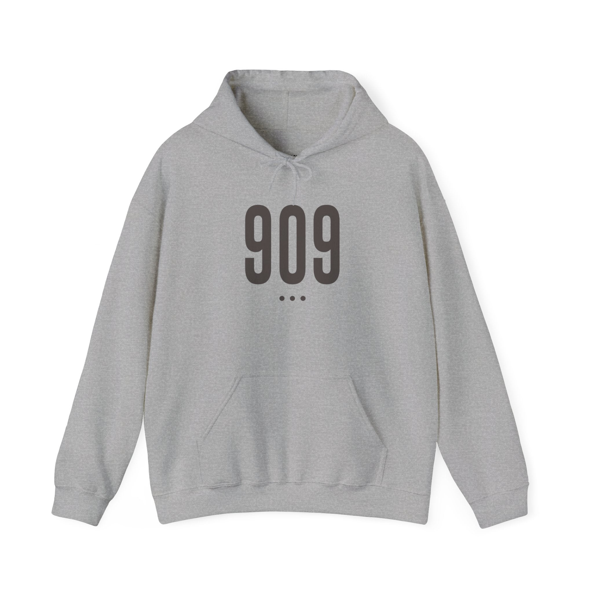 909 Logo Front Unisex Hoodie