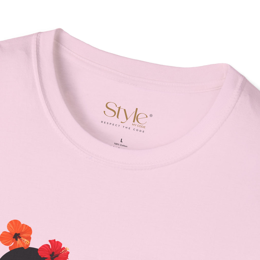 SoCal Local Floral T-Shirt | Unisex Softstyle Tee | Beachwear, Casual Outfit, Gift for Friends, Summer Vibes, Team Event