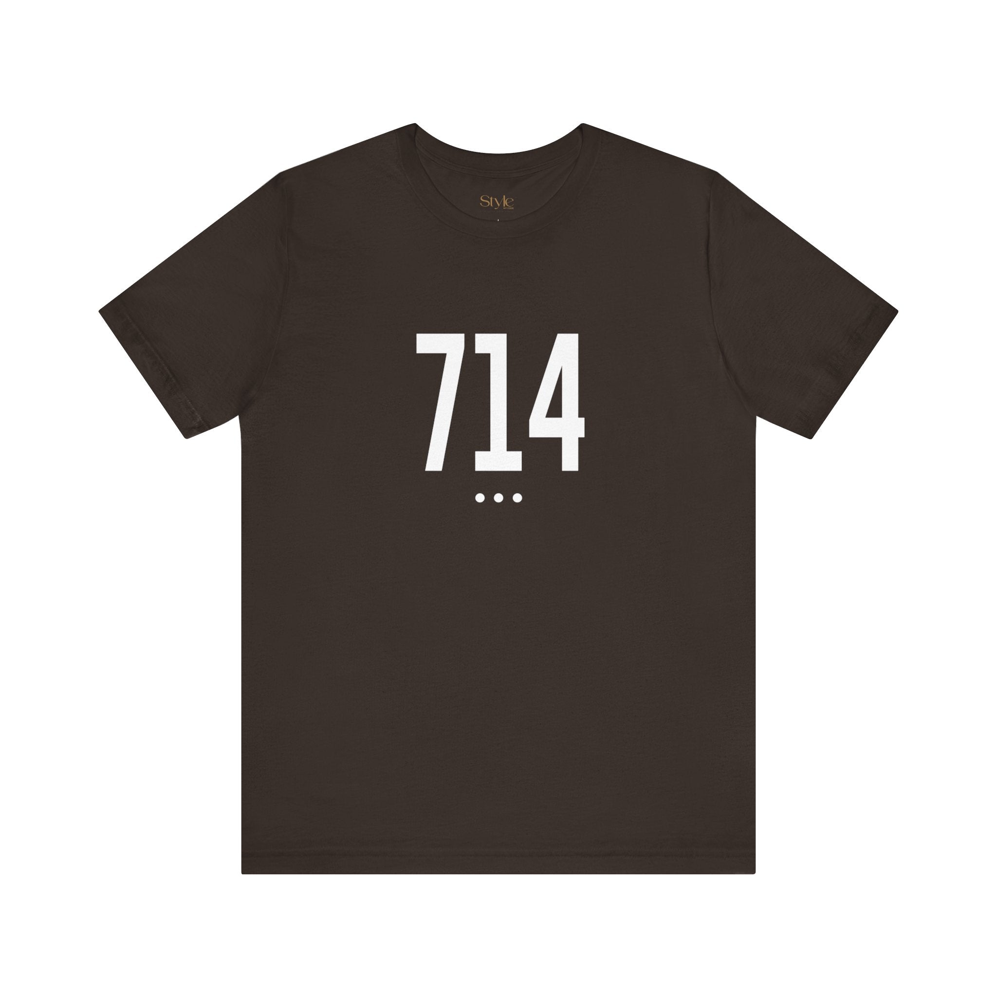 714 White Code Southern California Unisex Tee