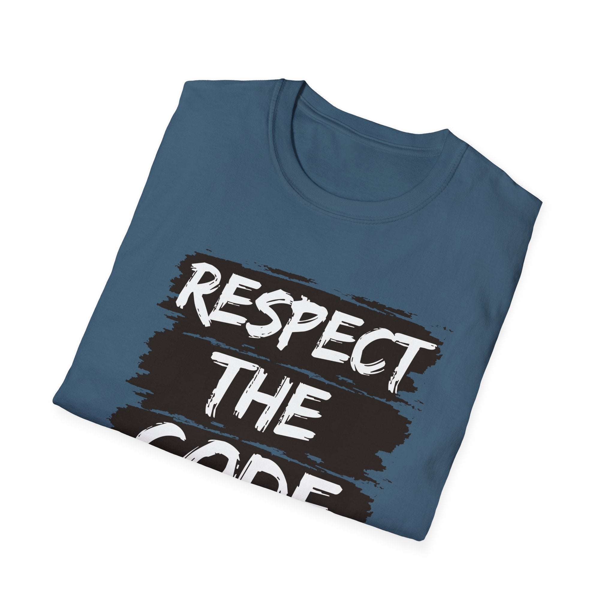 Respect the Code Unisex T-Shirt | Comfortable Graphic Tee for Everyday Wear | Perfect Gift for Artists, Creatives & Code Lovers