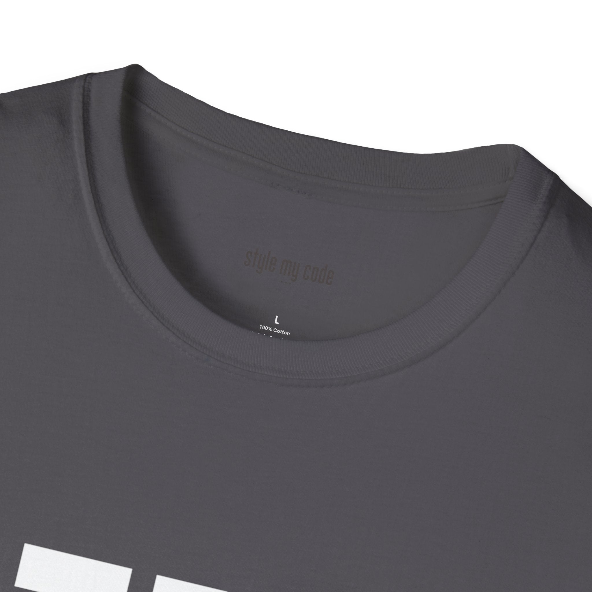 714 White Logo Front T-Shirt