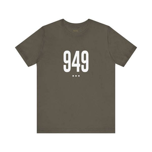 949 White Code Southern California Unisex Tee