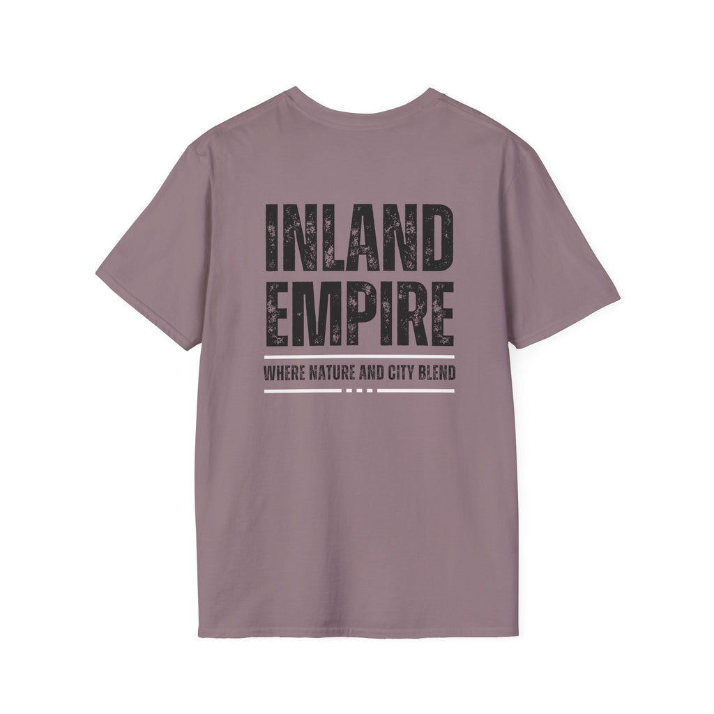 Inland Empire Unisex T-Shirt Black - Comfortable City Nature Tee, Gift for Locals, Casual Wear, Travel Shirt, Great for Holidays
