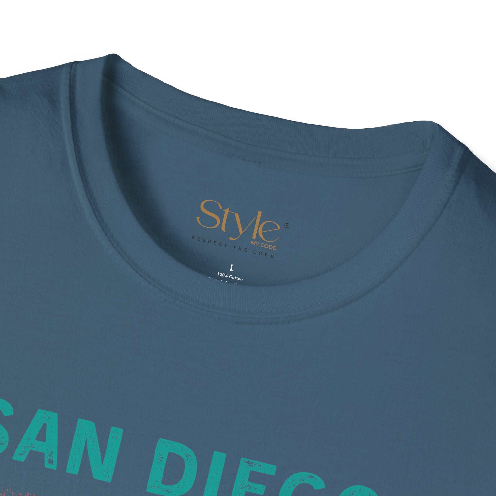 San Diego Paradise Unisex Softstyle T-Shirt, Summer Vibe Tee, Beach Lover Gift, Vacation Apparel, Casual Wear, Travel T-Shirt