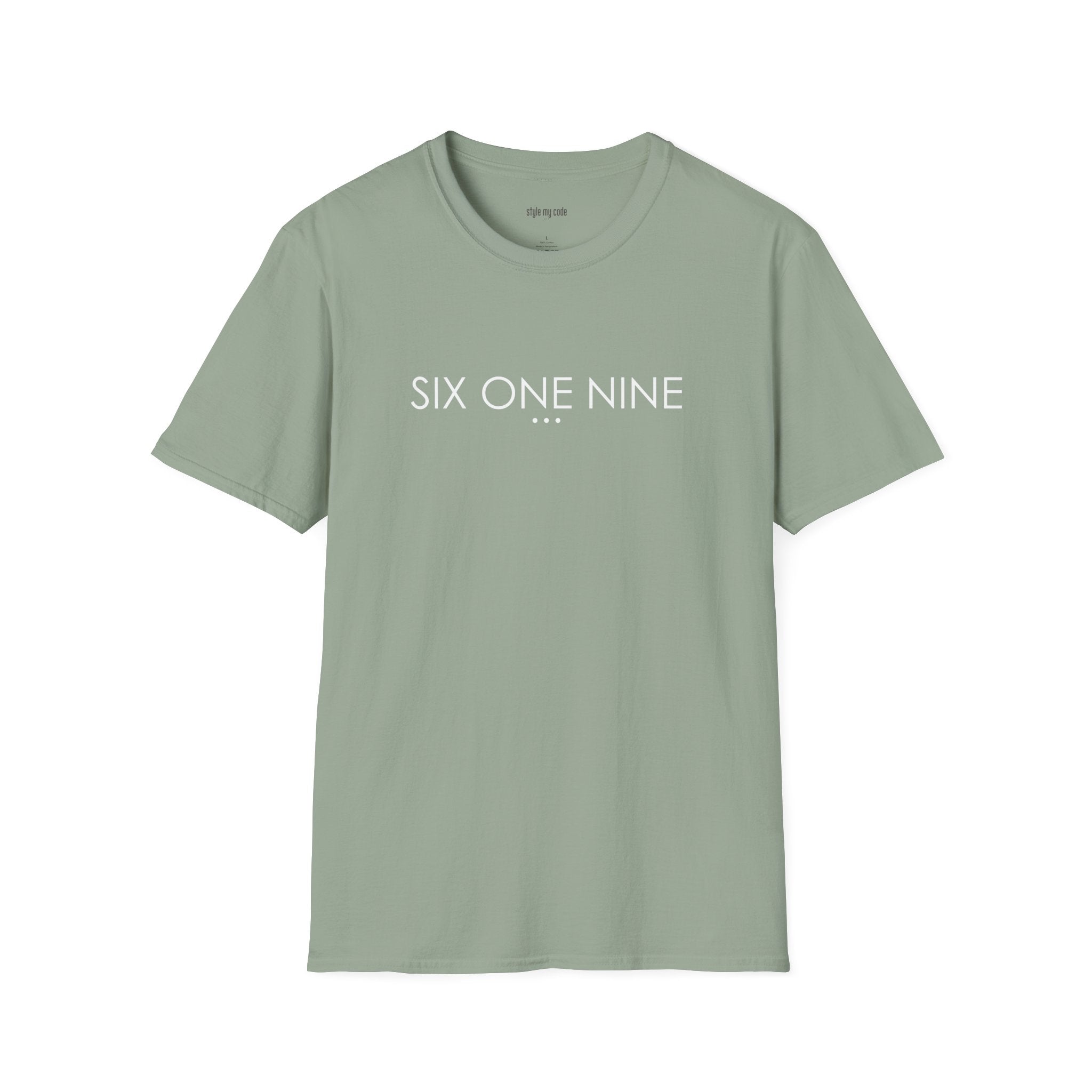 "SIX ONE NINE" Design T-Shirt