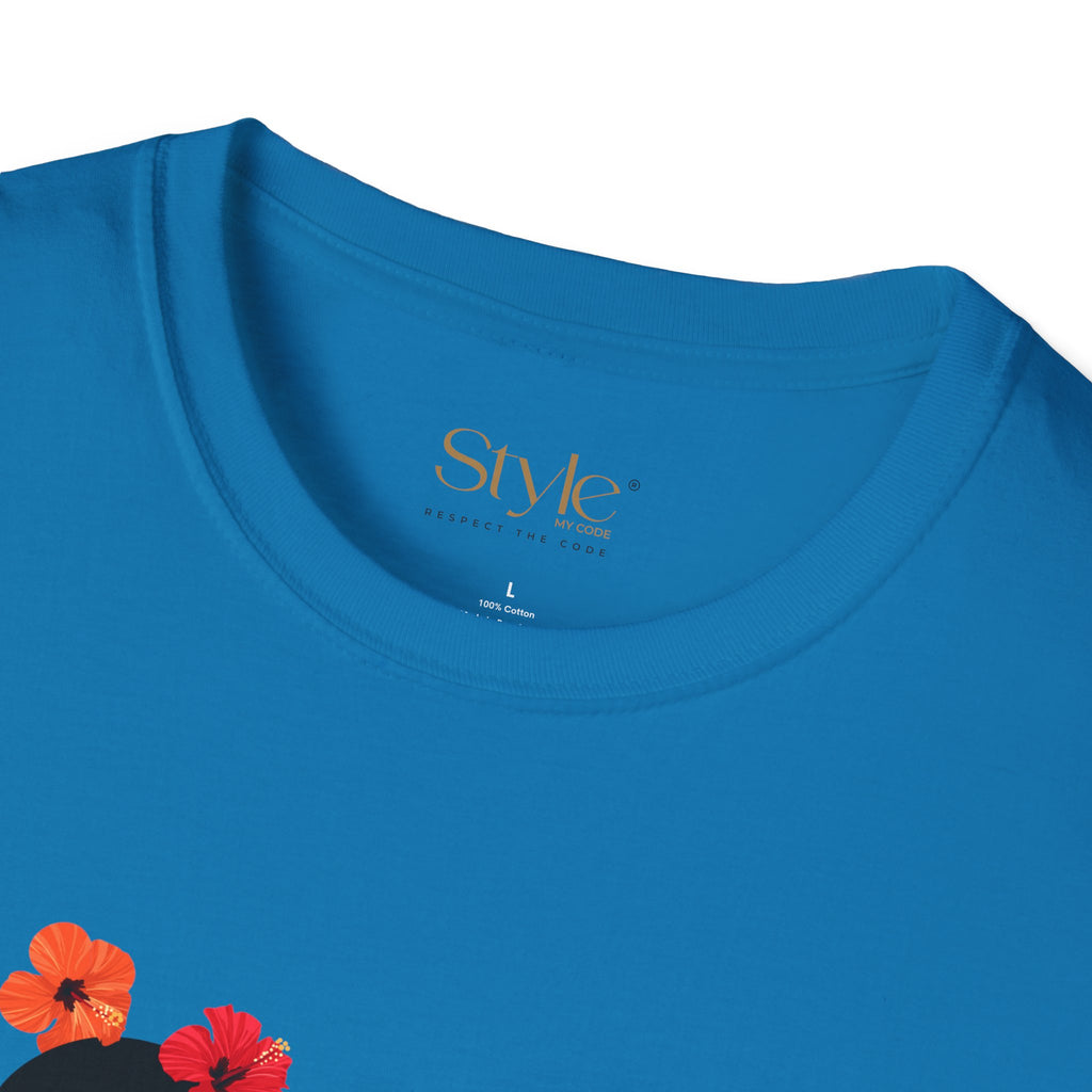 SoCal Local Floral T-Shirt | Unisex Softstyle Tee | Beachwear, Casual Outfit, Gift for Friends, Summer Vibes, Team Event