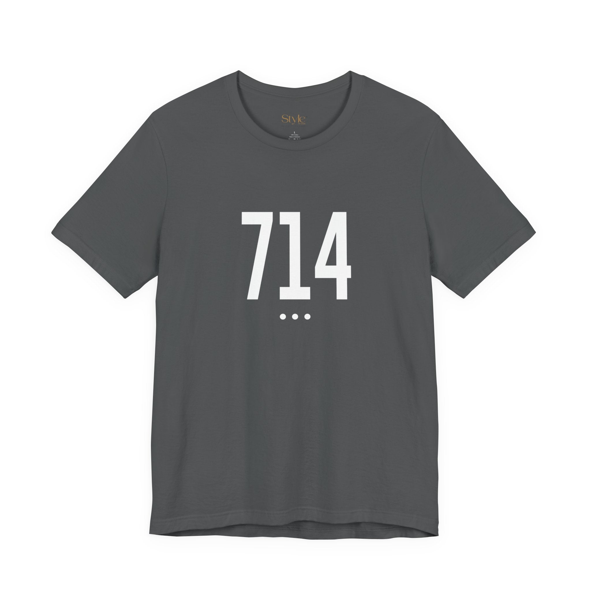 714 White Code Southern California Unisex Tee
