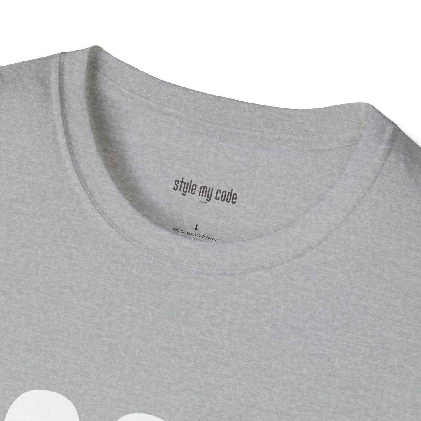323 White Logo Front T-Shirt