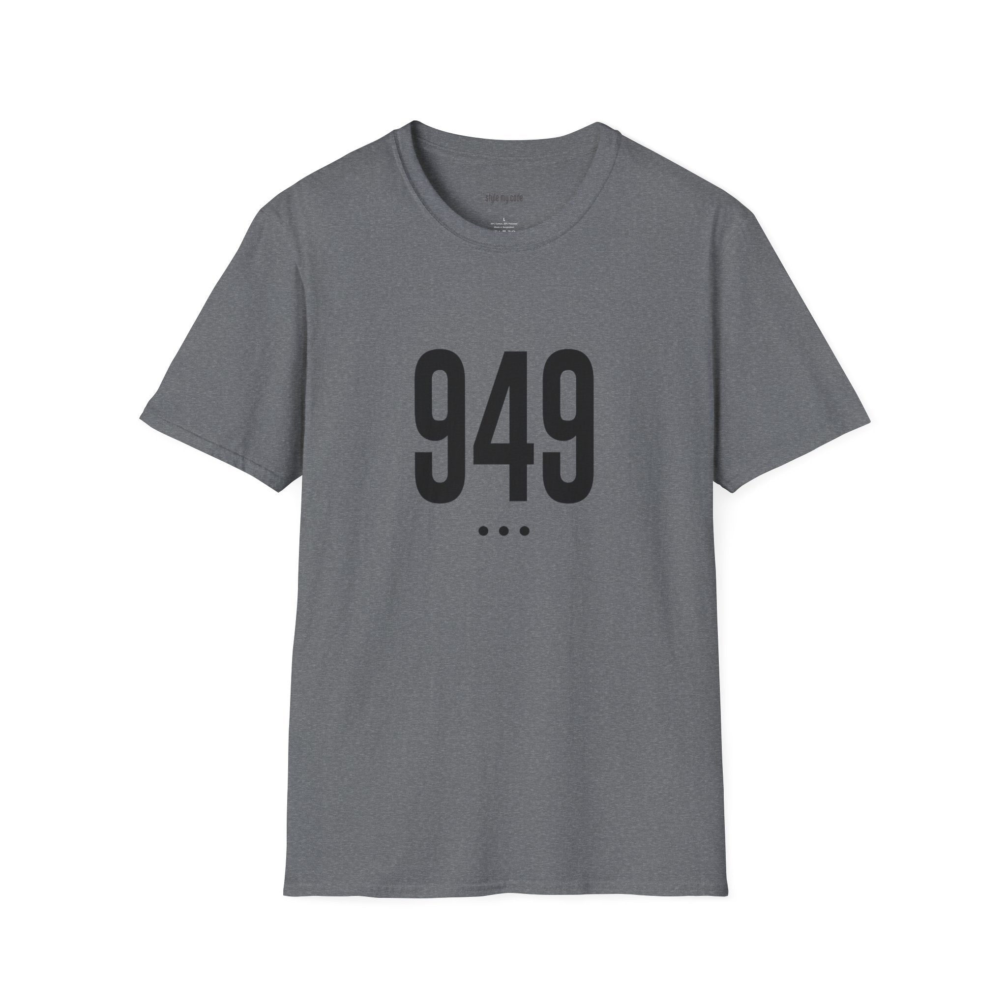 949 Black Logo Front Unisex T-Shirt
