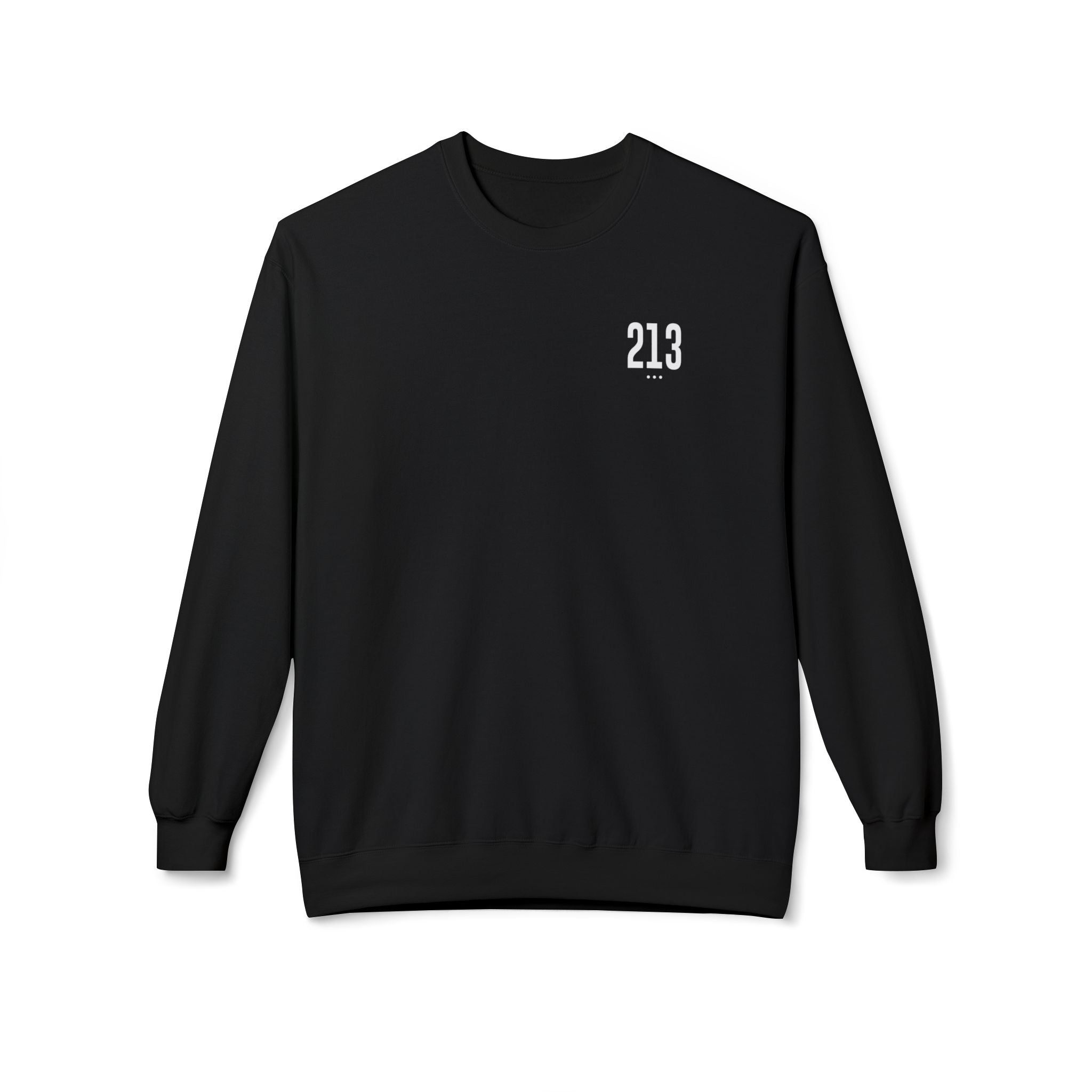 213 White Logo Unisex Sweatshirt