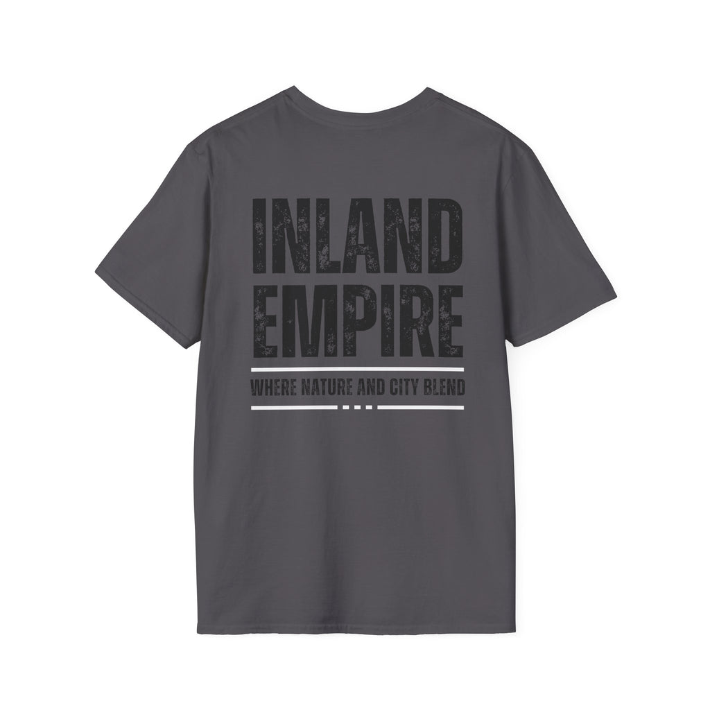 Inland Empire Unisex T-Shirt Black - Comfortable City Nature Tee, Gift for Locals, Casual Wear, Travel Shirt, Great for Holidays