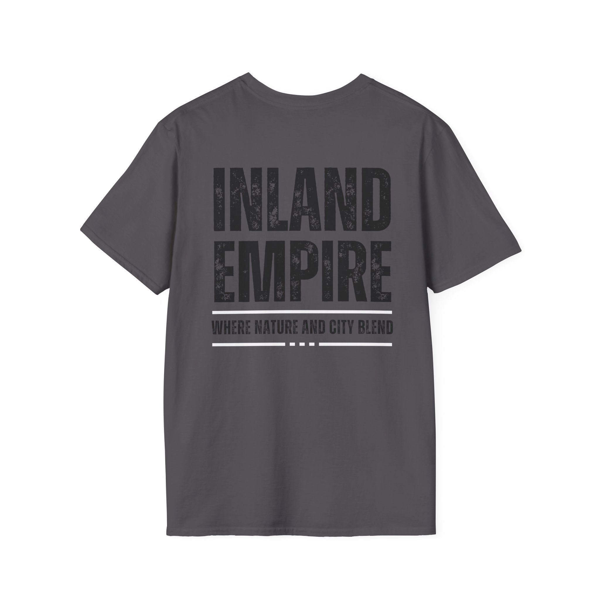 Inland Empire Unisex T-Shirt Black - Comfortable City Nature Tee, Gift for Locals, Casual Wear, Travel Shirt, Great for Holidays