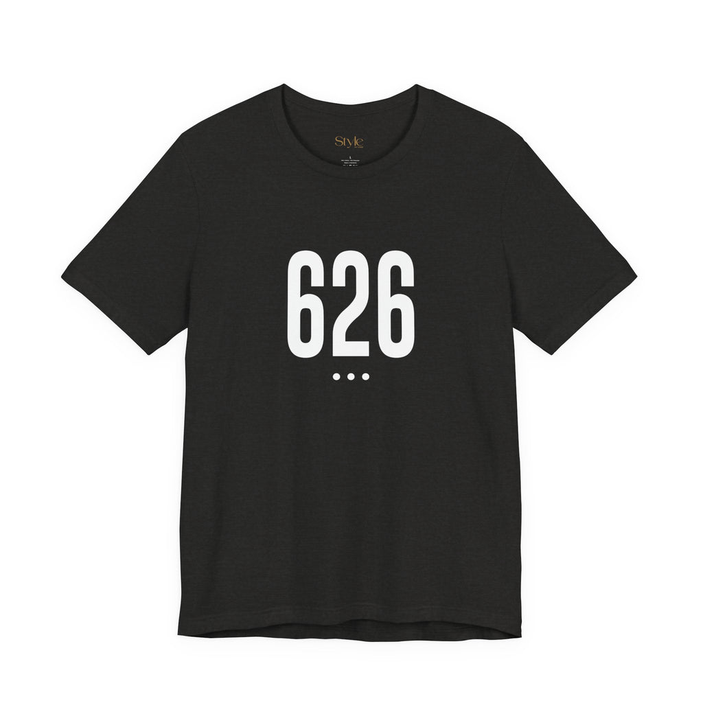 626 White Code Southern California Unisex Tee