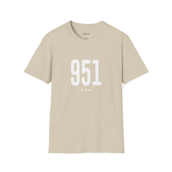 951 White Logo Front T-Shirt