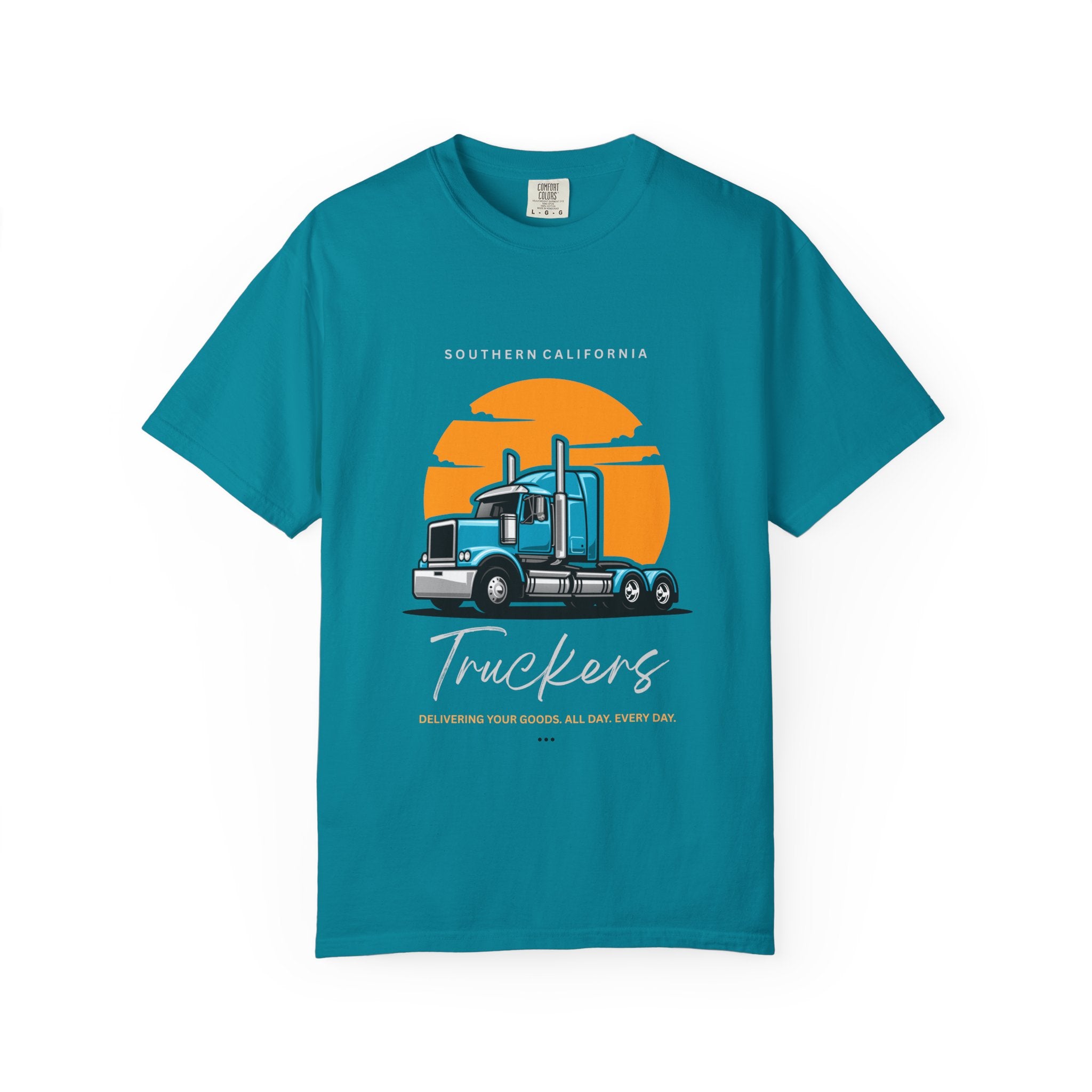 Southern California Truckers T-Shirt – Vintage Style, Perfect Gift for Truck Drivers