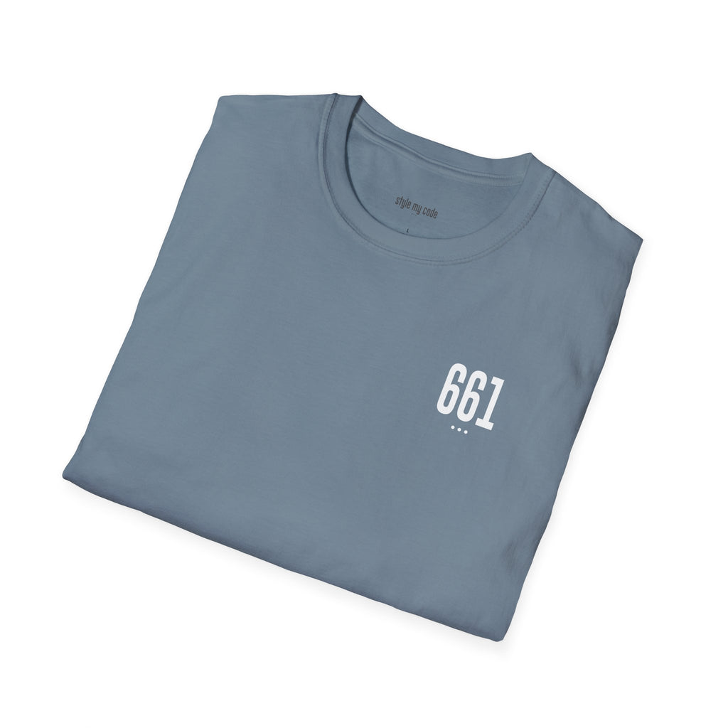 661 White Logo Unisex Soft-style T-Shirt