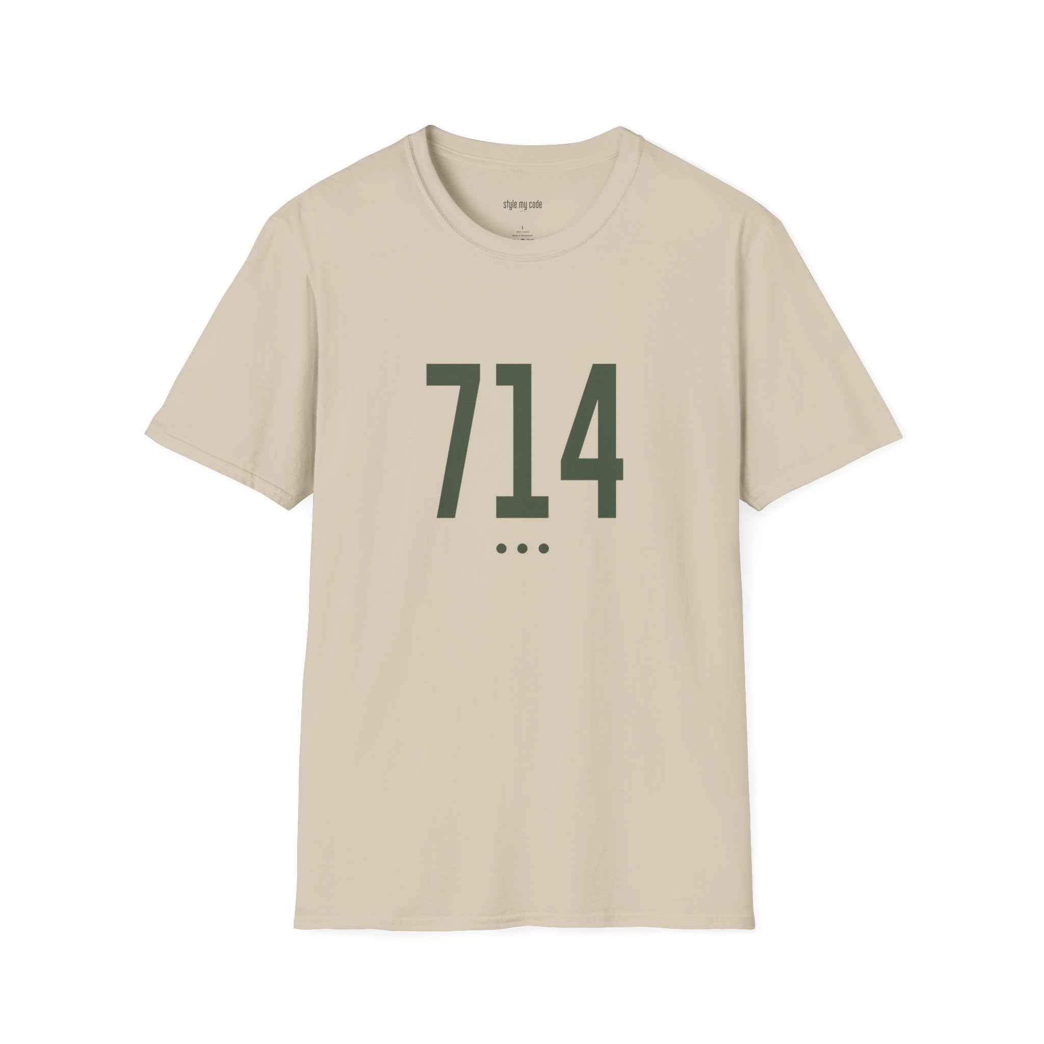 714 Logo Front T-Shirt