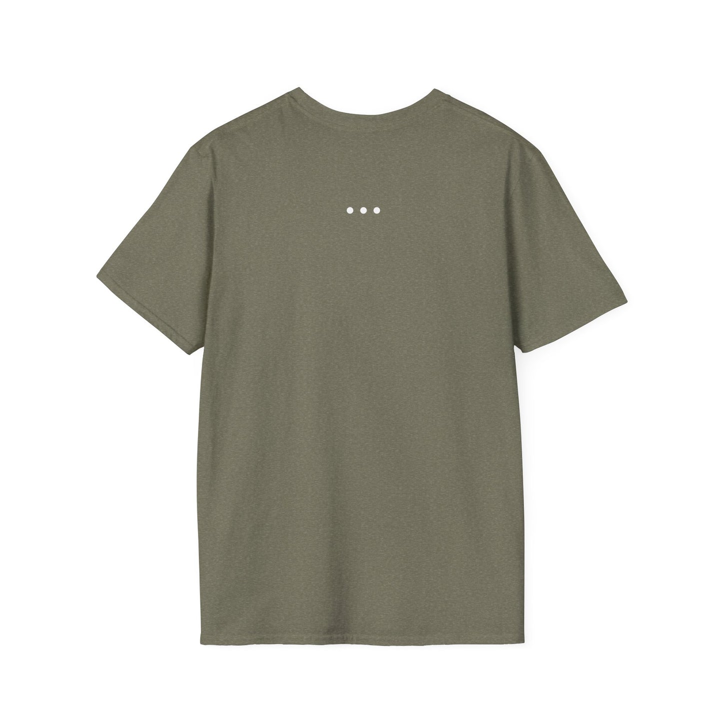 442 White Logo Front Unisex Softstyle T-Shirt