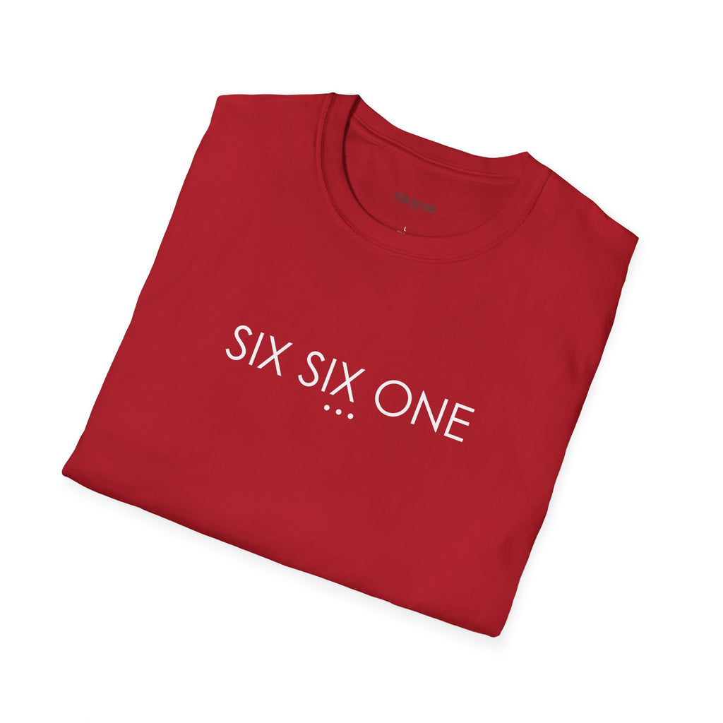 "SIX SIX ONE" Design T-Shirt