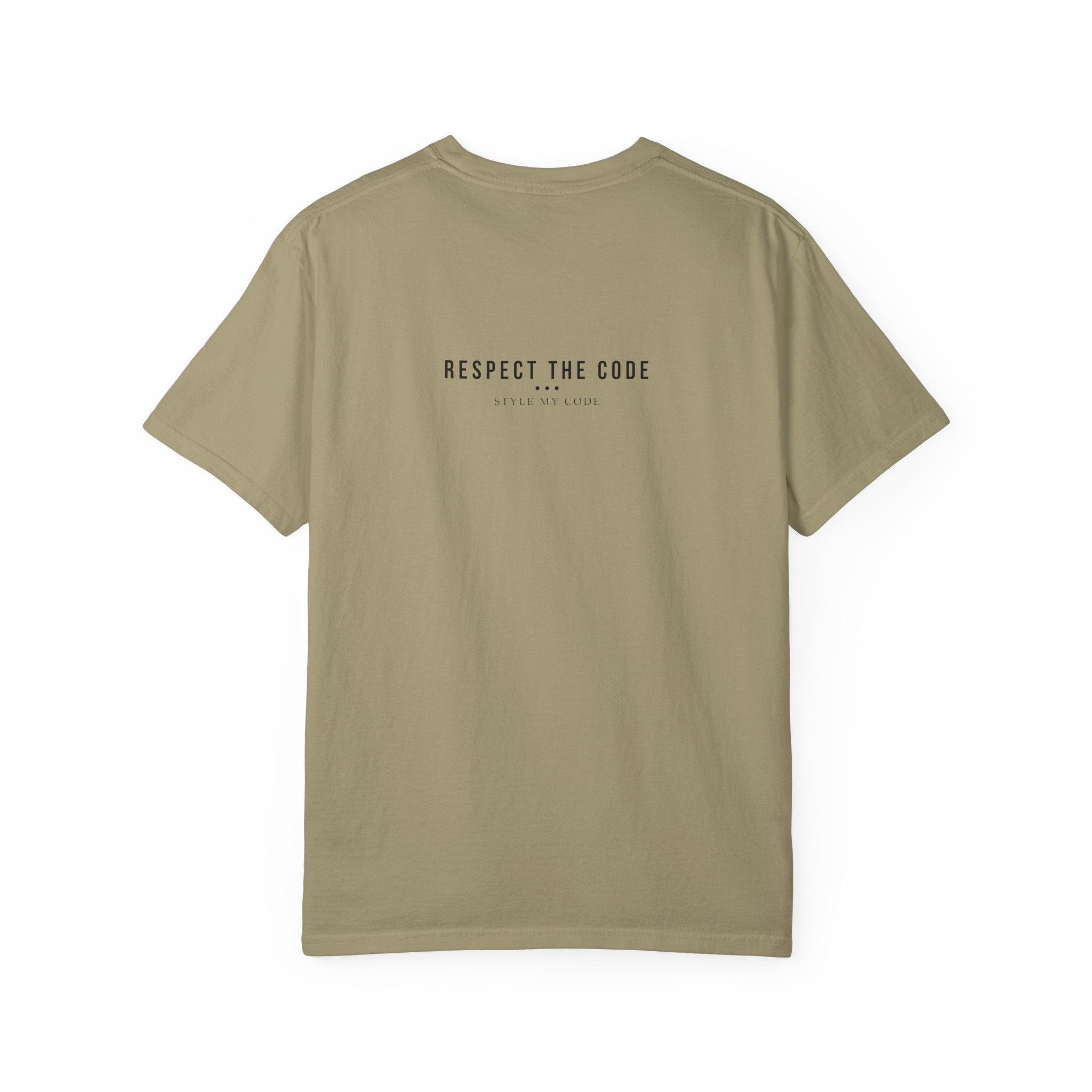 Respect the Code 213 Black and White Graffiti T-Shirt