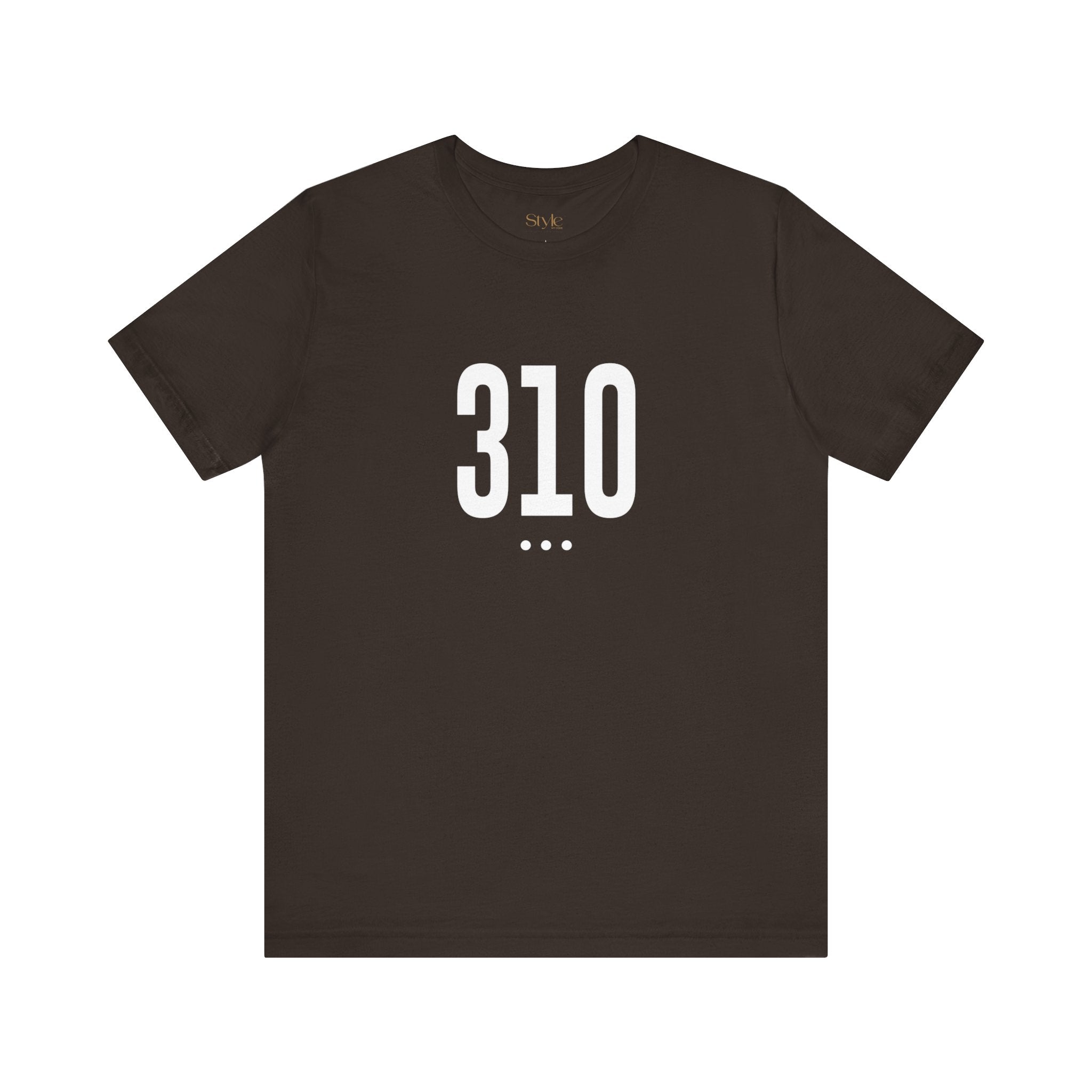 310 White Code Southern California Unisex Tee