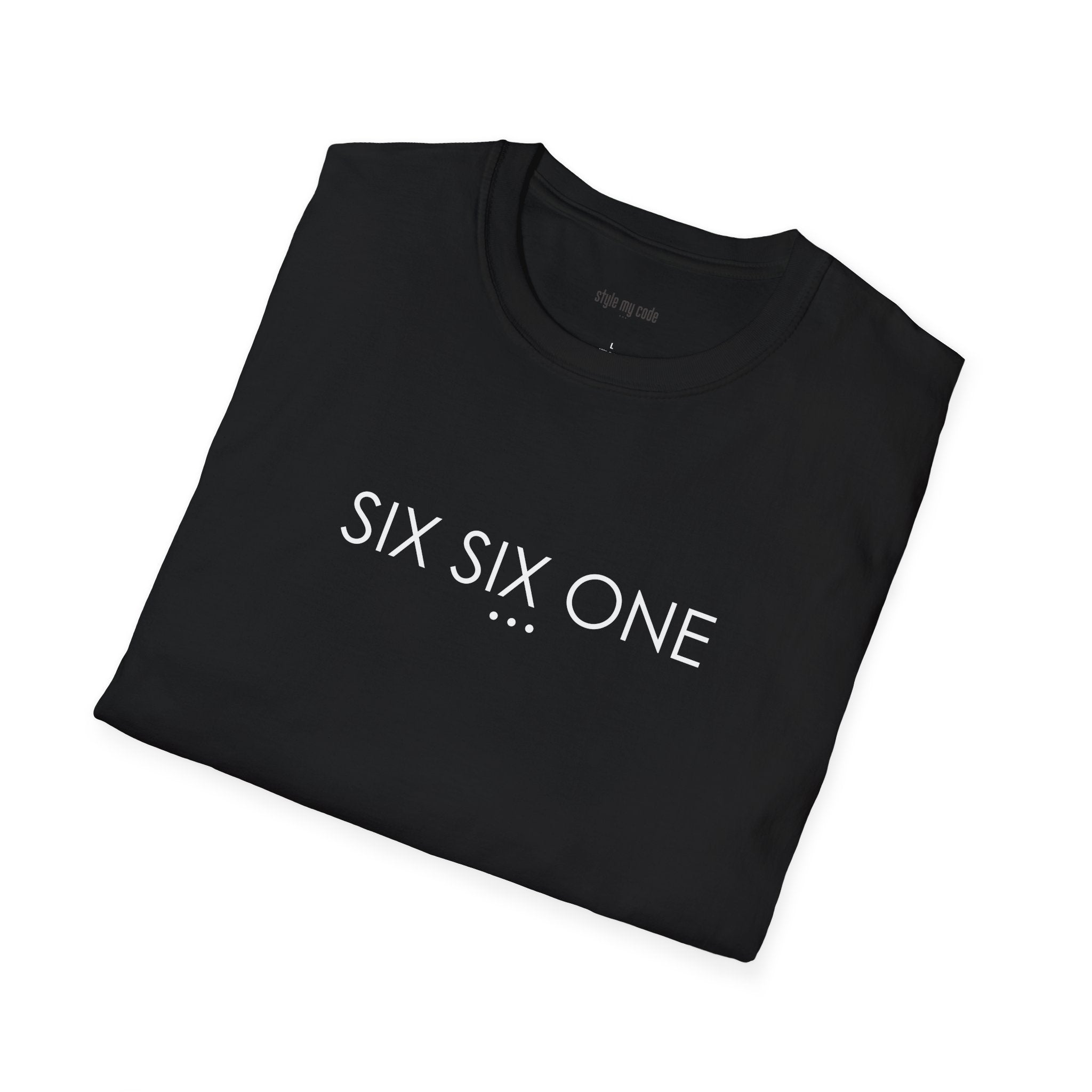 "SIX SIX ONE" Design T-Shirt