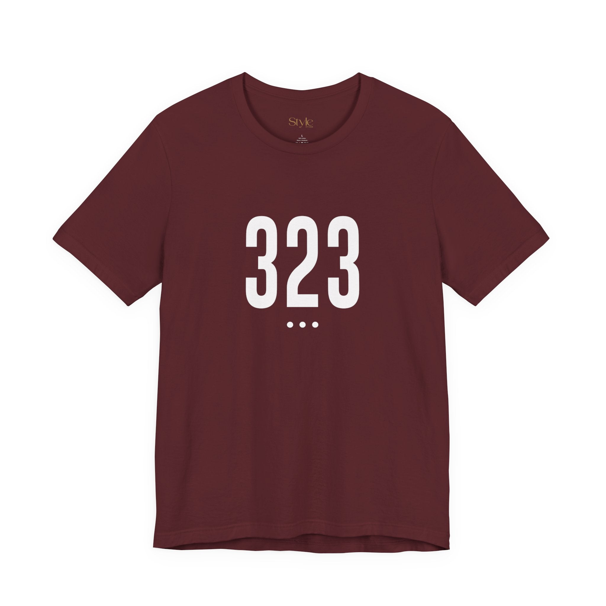 323 White Code Southern California Unisex Tee