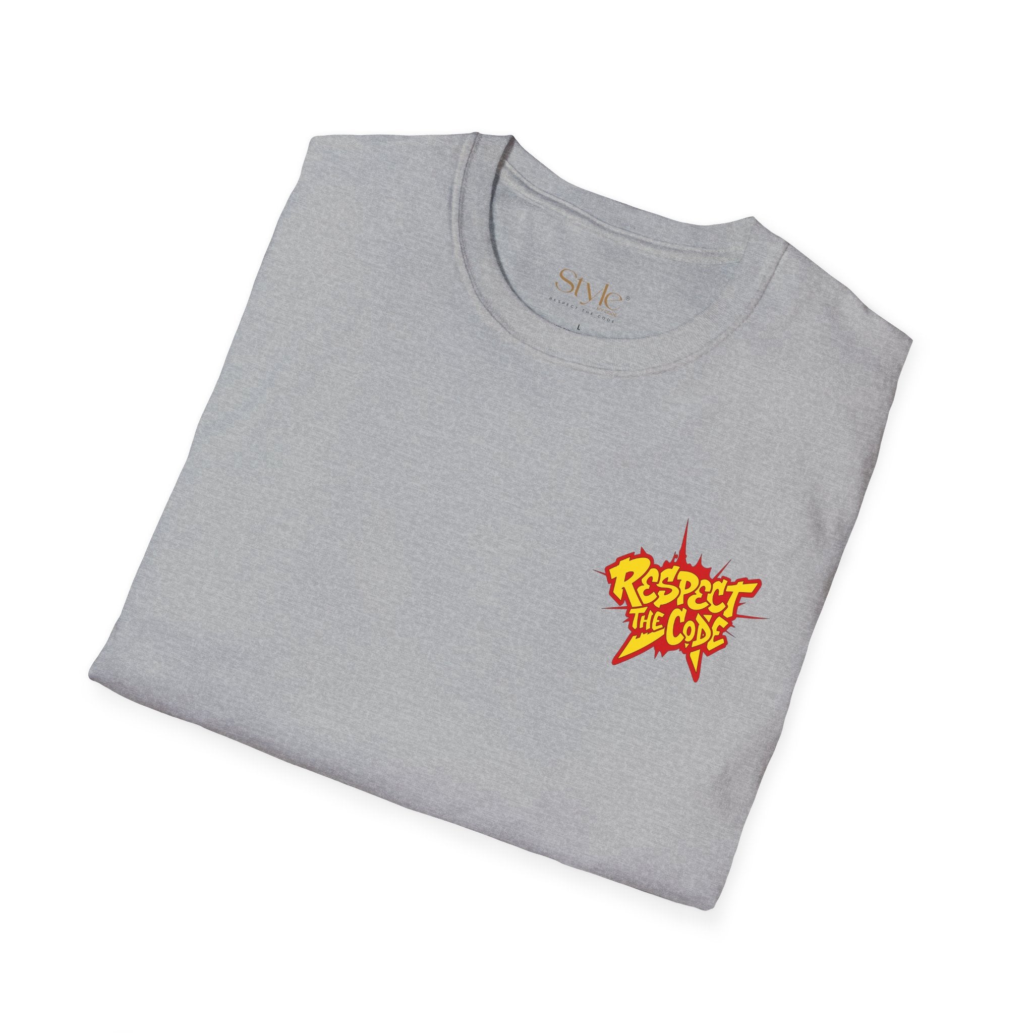 Graffiti 213 Red Respect The Code T-Shirt
