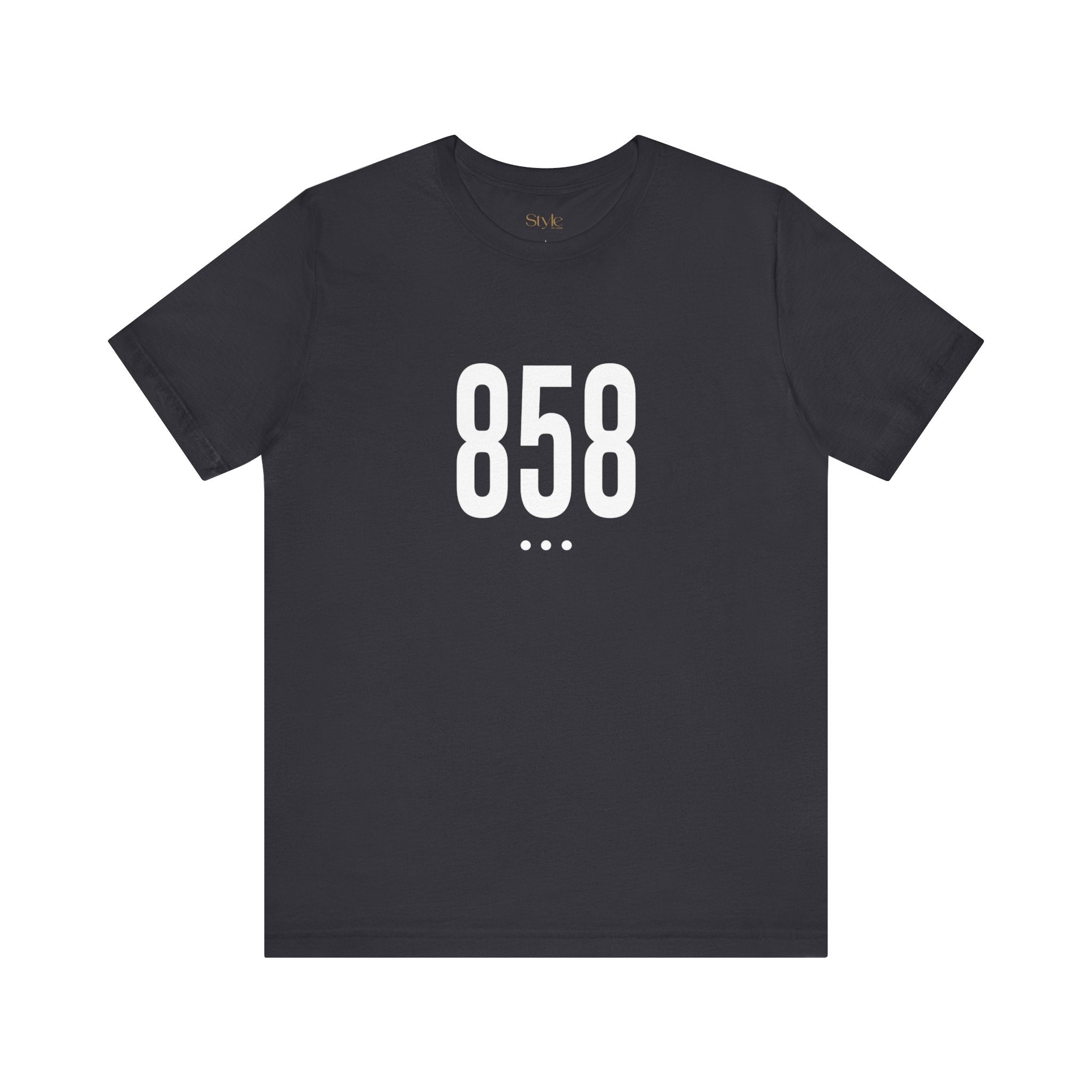 858 White Code Southern California Unisex Tee