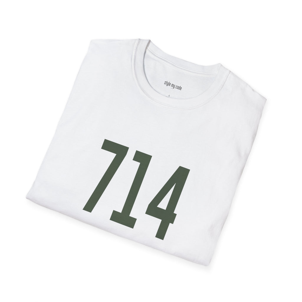 714 Logo Front T-Shirt