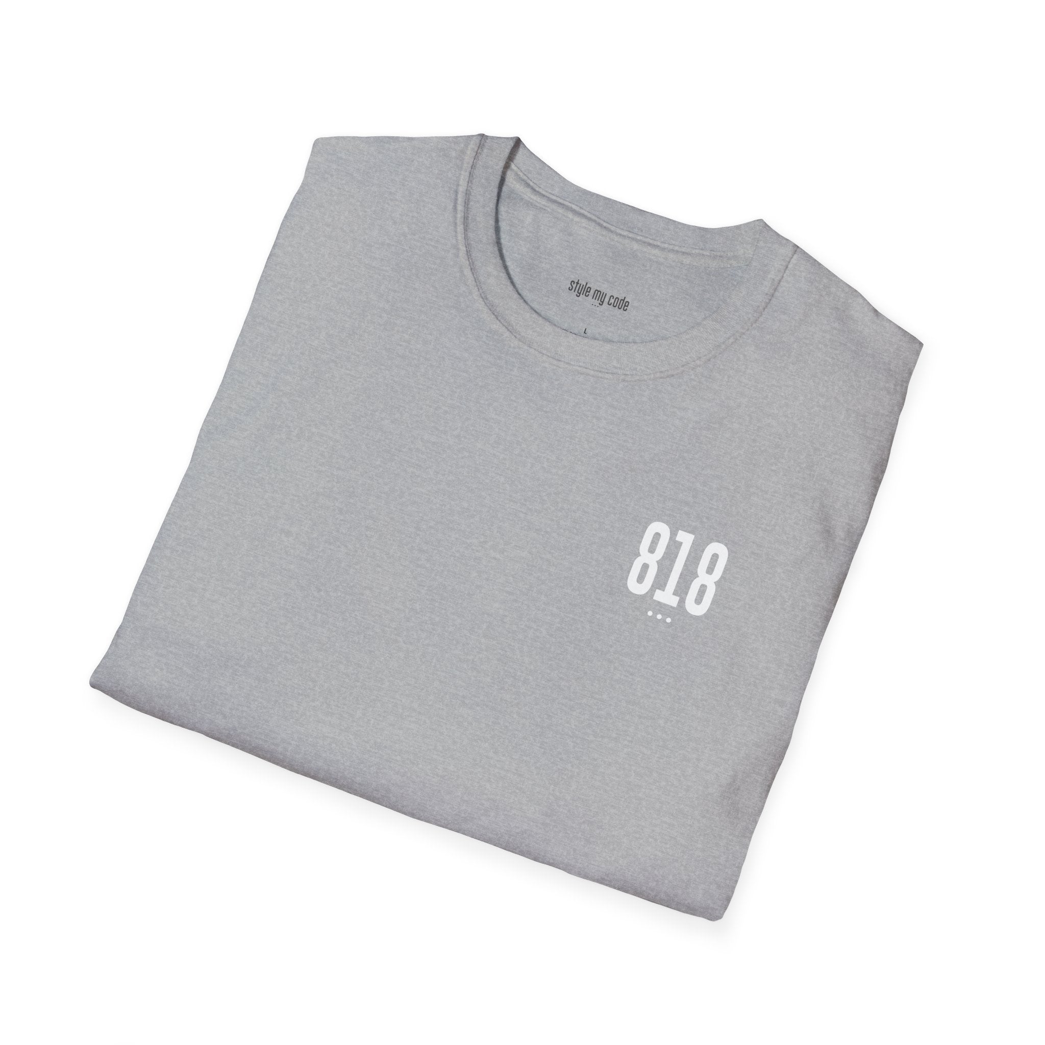 818 White Logo T-Shirt